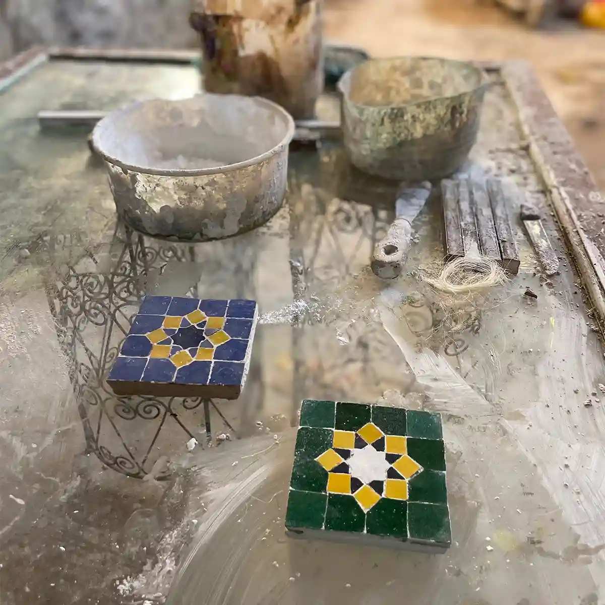 atelier zellige traditionnel marrakech 11
