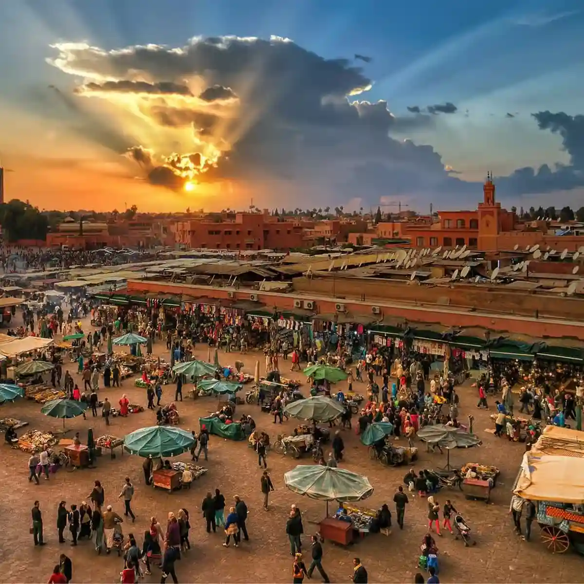 Découvrez au départ d'Agadir l'Essence de Marrakech en 24 Heures